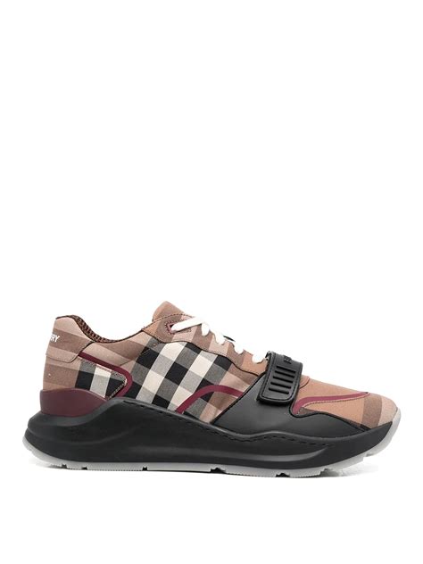 burberry regis sneakers black